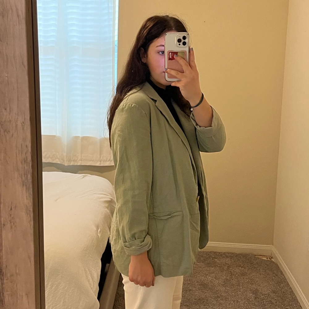 Green blazer - Picture 4 of 5